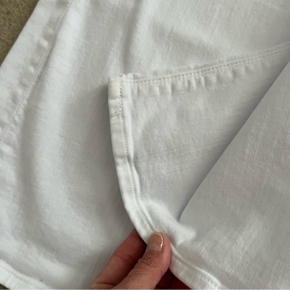 Hudson Women’s Nico Bootxut Petite Midrise Jean in White 2 - Picture 7 of 13